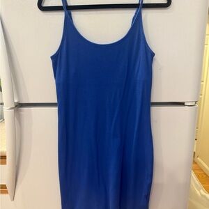 Old Navy Vibrant Blue Cotton Dress